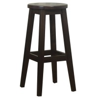 Brighton Solid Wood Bar Stool Walnut