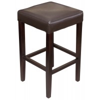 Brown Bar Stool Without Back