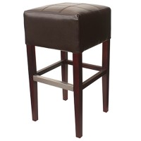 Brown Covent Bar Stool Without Back