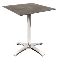 Cement Marble Table With Aluminium Base Outdoor 4280