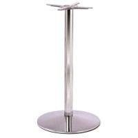 Chrome Dome Medium Poseur Height Table Base