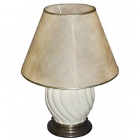 Cream Ceramic Bedside Lamps