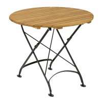 Cromer Round Outdoor Folding Table 85Cm