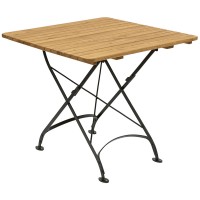 Cromer Square Outdoor Folding Table 70X70Cm