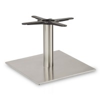 Fleet Coffee Height Square Large Table Base (Round Column)