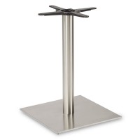 Fleet Dining Height Square Large Table Base (Round Column)