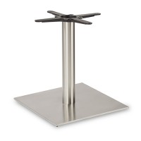 Fleet Lounge Height Square Large Table Base (Round Column)