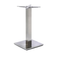 Fleet Lounge Height Square Small Table Base (Square Column)