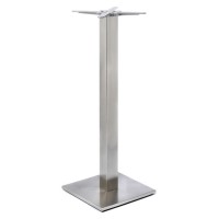 Fleet Poseur Height Square Small Table Base (Square Column)