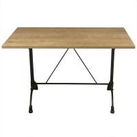 Forest Oak Complete Continental 4 Seater Table