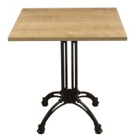 Forest Oak Complete Square Continental 2 Seater Table