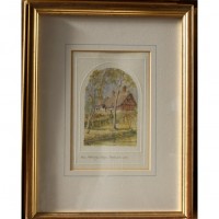 Gold Framed Watercolor Look Pictures