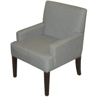 Grey Upholstered Tub Chairs