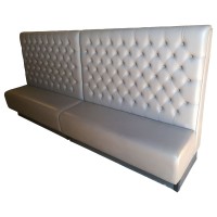 Large Button Back Bench Seating
