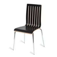 Lucca Black Cafe Chair