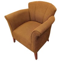 Modern Large Comfy Tub Fully Upholstered Tub Chair