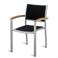 Outdoor Aluminium & Weave Arm Chair