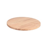 Raw Solid Ash Table Top 28Mm Thick 60Cm Round