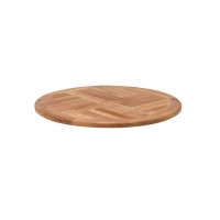 Solid Teak Table Top 60Cm Round