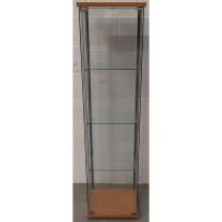 Tall Glass Display Cabinet