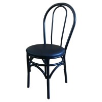 Used Bistro Style Metal Side Chair