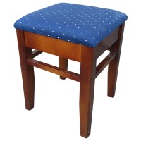 Used Low Stools With Upholstered Seat