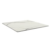 White Marble Compact Laminate Table Top 10Mm Thick
