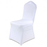 White Spandex Banqueting Chair Covers