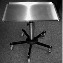 Stainless Steel Roller Tables for Dentists