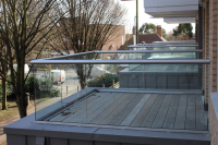 Residential Development Glass Balconies In London