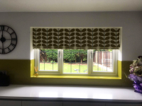 Custom Made Modern Roman Blinds In Mansfield