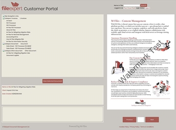 Lightweight Document Publishing Portal