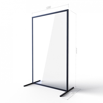 Free Standing Perspex Office Screens