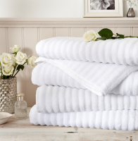 Mont Blanc Zero Twist 100% cotton 550gsm Ribbed Towels