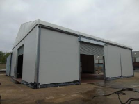 Temporary Relocatable Buildings with PVC Textile Roof