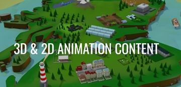 3D & 2D Animation Content Production In Blackpool
