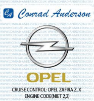 Cruise Control - Vauxhall/Opel Zafira A (not 2.2)