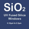 Silica Glass Windows UV Grade From Crystran