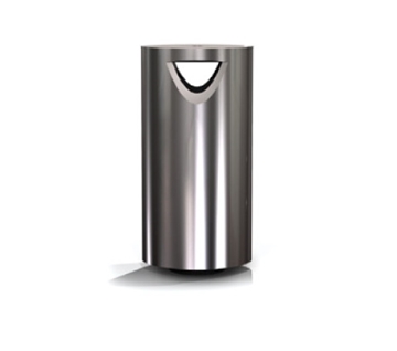 s11.3 Stainless Steel Litter bin with Ashtray