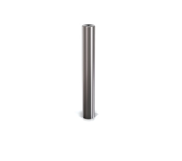 s23 Stainless Steel Bollard with Radially Polished Cap
