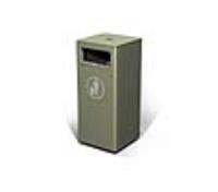 s50wa Steel Litter Bin with Ashtray