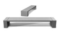 s66 Granite/ Limestone and Stainless Steel Bench