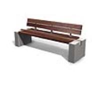 s83 Granite, 316 Stainless Steel and Timber Seat