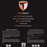 TECHSHIELD RE-FILLABLE RUST PROOFING KIT