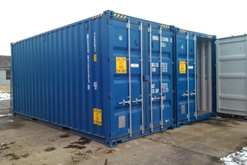 High Cube Containers With Side Opening Doors