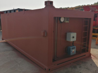 20,000 Litre Used Mild Steel Rectangular Storage Tank