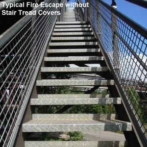Durable Fire Escape Staircases