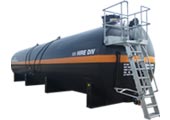 Industrial Single Skin Storage Tank Hire