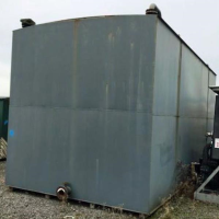 60,000 Litre Used Mild Steel Rectangular Storage Tank