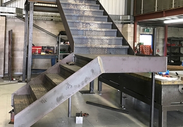 Bespoke Aluminium Staircases Fabrication Specialists